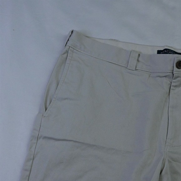 J.CREW Mercantile 36 x 9" Khaki H5020 Gramercy Chino Shorts - Picture 2 of 5